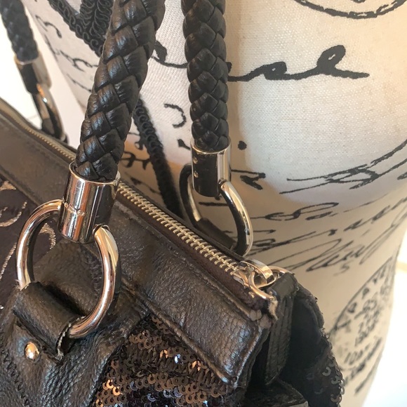 🖤 BEBE Black Satchel Purse Bag🖤 - Picture 7 of 10